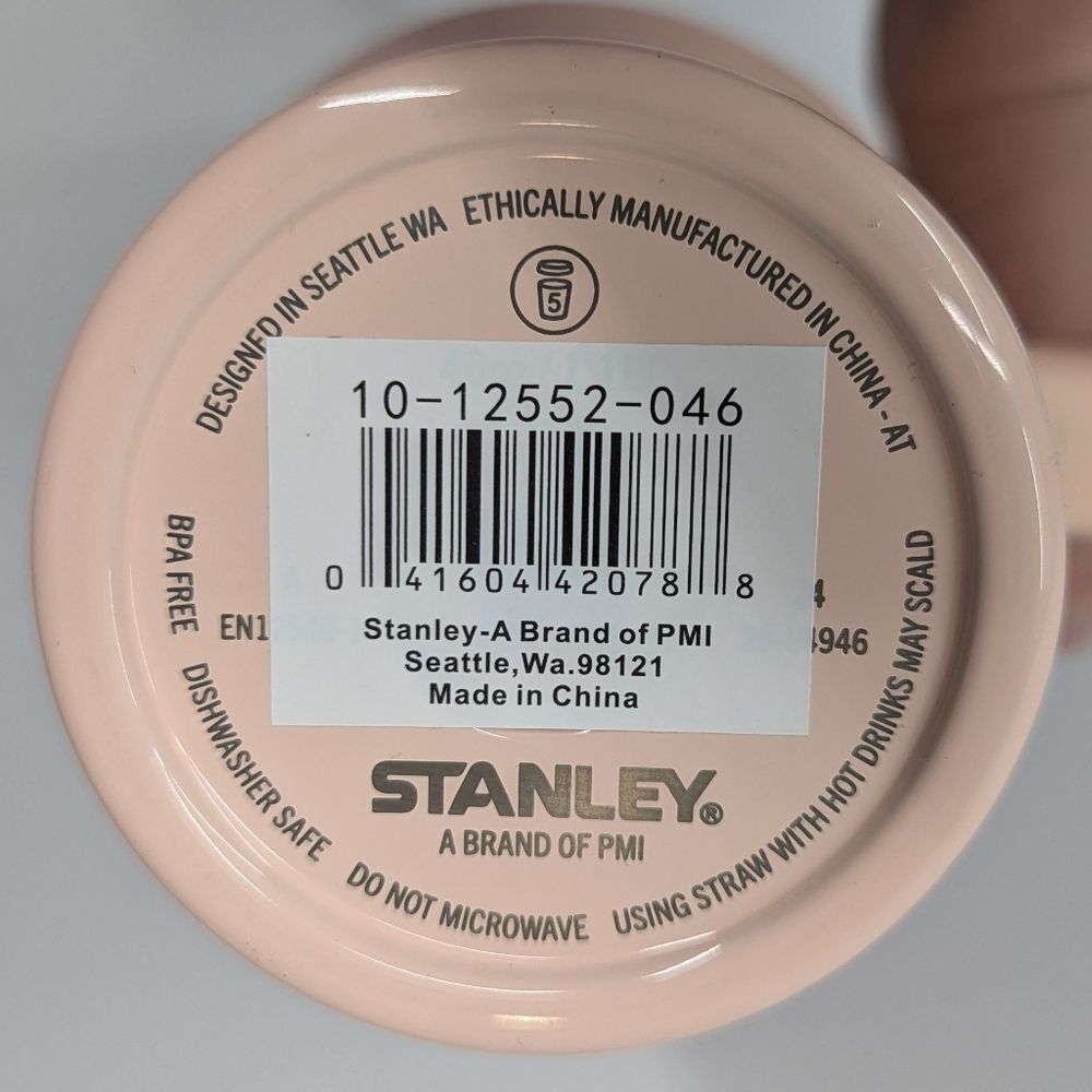 Stanley 40 oz Quencher Tumbler H2.0 Flowstate Glazed Donut Gloss Ballet Pink NWT - Picture 11 of 14